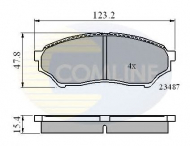Комплект тормозных колодок COMLINE CBP0826