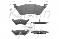 Комплект тормозных колодок KAISHIN D10043