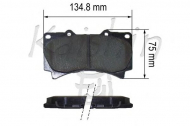 Комплект тормозных колодок KAISHIN D10152
