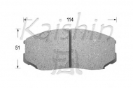Комплект тормозных колодок KAISHIN D6070