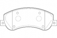 Комплект тормозных колодок WAGNER WBP24484A