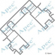 Комплектующие APEC braking KIT317