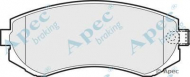 Комплект тормозных колодок APEC braking PAD1147
