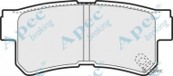 Комплект тормозных колодок APEC braking PAD1245