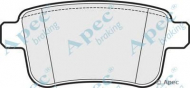 Комплект тормозных колодок APEC braking PAD1657