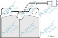 Комплект тормозных колодок APEC braking PAD393