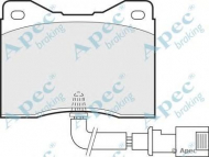 Комплект тормозных колодок APEC braking PAD634
