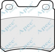 Комплект тормозных колодок APEC braking PAD641