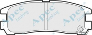 Комплект тормозных колодок APEC braking PAD668