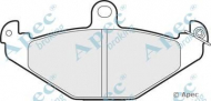 Комплект тормозных колодок APEC braking PAD749