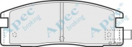 Комплект тормозных колодок APEC braking PAD751
