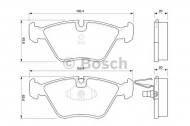 Комплект тормозных колодок BOSCH 0 986 424 767