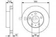 Тормозной диск BOSCH 0 986 479 315