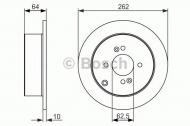 Тормозной диск BOSCH 0 986 479 371