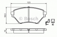 Комплект тормозных колодок BOSCH 0 986 494 225