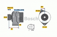 Генератор BOSCH 0 124 225 011