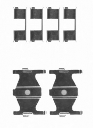 Комплектующие HELLA PAGID 8DZ 355 204-191