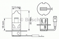 Лампа накаливания BOSCH 1 987 302 031