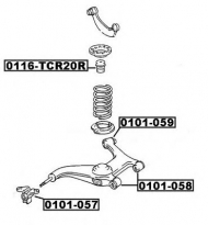 Подвеска ASVA 0101-057