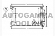 Теплообменник AUTOGAMMA 104500
