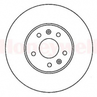 Тормозной диск BENDIX 561181B