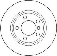 Тормозной диск BENDIX 562090B