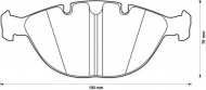 Комплект тормозных колодок BENDIX 571993B