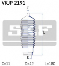 Комплект пыльника SKF VKJP 2191