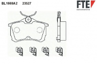 Комплект тормозных колодок FTE BL1669A2