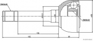 Шарнирный комплект HERTH+BUSS JAKOPARTS J2821010