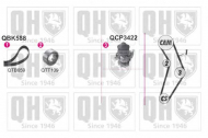 Комплект водяного насоса / зубчатого ремня QUINTON HAZELL QBPK5880