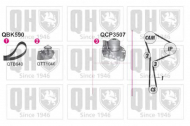 Комплект водяного насоса / зубчатого ремня QUINTON HAZELL QBPK5900
