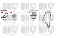 Комплект водяного насоса / зубчатого ремня QUINTON HAZELL QBPK6680