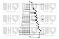 Комплект пыльника QUINTON HAZELL QJB2725