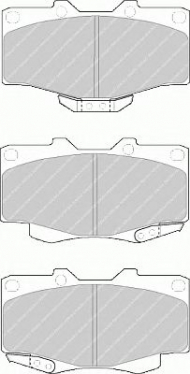 Комплект тормозных колодок FERODO FSL797