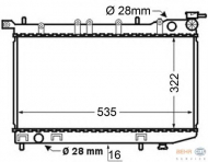 Теплообменник HELLA 8MK 376 704-691