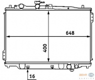 Теплообменник HELLA 8MK 376 707-421