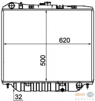 Теплообменник HELLA 8MK 376 708-661