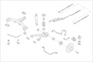 Подвеска колеса DELPHI FORD-17611-R