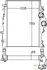 Теплообменник HELLA 8ML 376 758-151