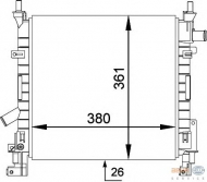 Теплообменник HELLA 8MK 376 764-251