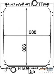 Теплообменник HELLA 8MK 376 774-521
