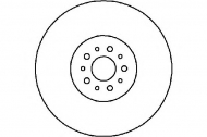 Тормозной диск HELLA 8DD 355 109-381