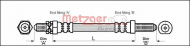 Шлангопровод METZGER 4112102