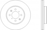 Тормозной диск HELLA 8DD 355 104-961