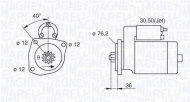 Стартер MAGNETI MARELLI 063521250350