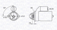 Стартер MAGNETI MARELLI 063522602010