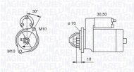 Стартер MAGNETI MARELLI 063522618010