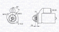 Стартер MAGNETI MARELLI 063522624010