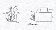 Стартер MAGNETI MARELLI 063102022010